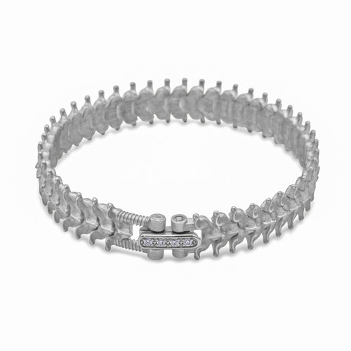 SPINALE Bracelet | Sterling Silver Vertebrae Bracelet | ABALLE
