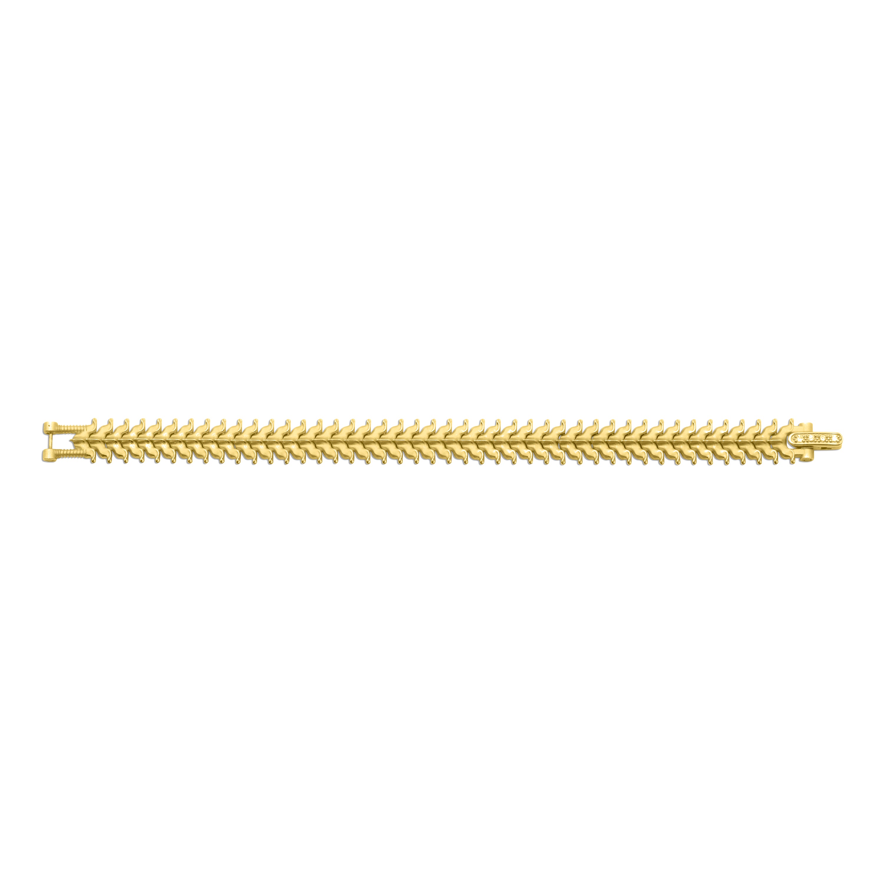 SPINALE Bracelet | 18K Gold Vertebrae Bracelet | ABALLE