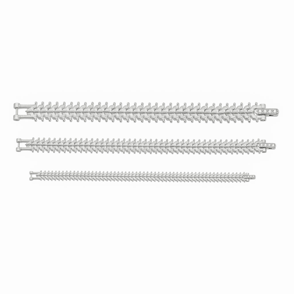 SPINALE Bracelet | Sterling Silver Vertebrae Bracelet | ABALLE