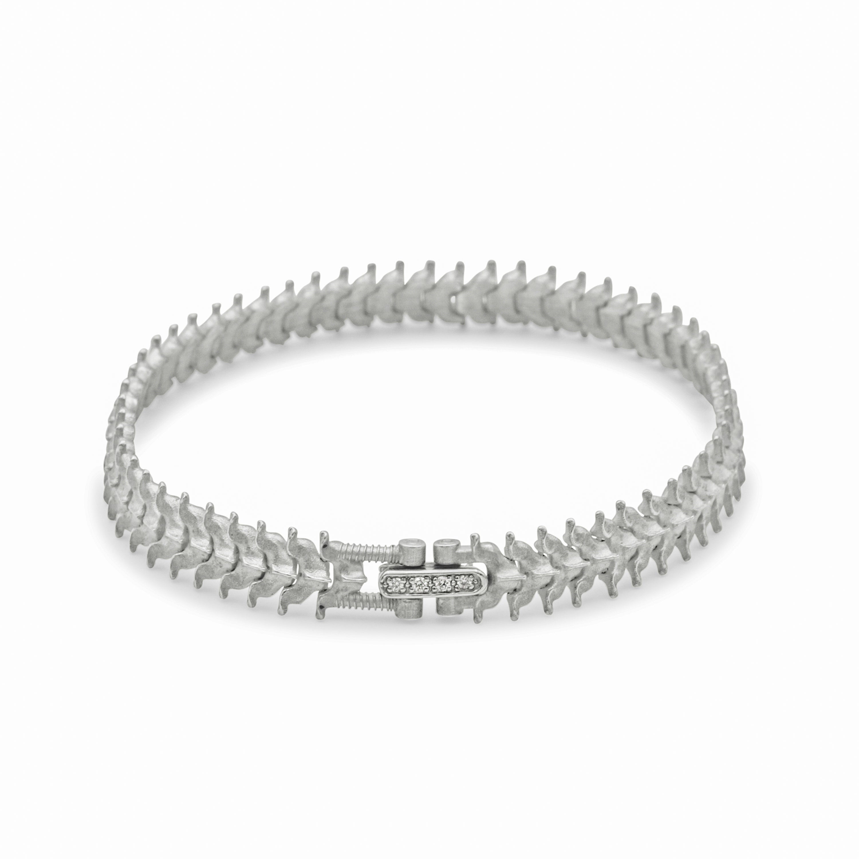 SPINALE Bracelet | Sterling Silver Vertebrae Bracelet | ABALLE