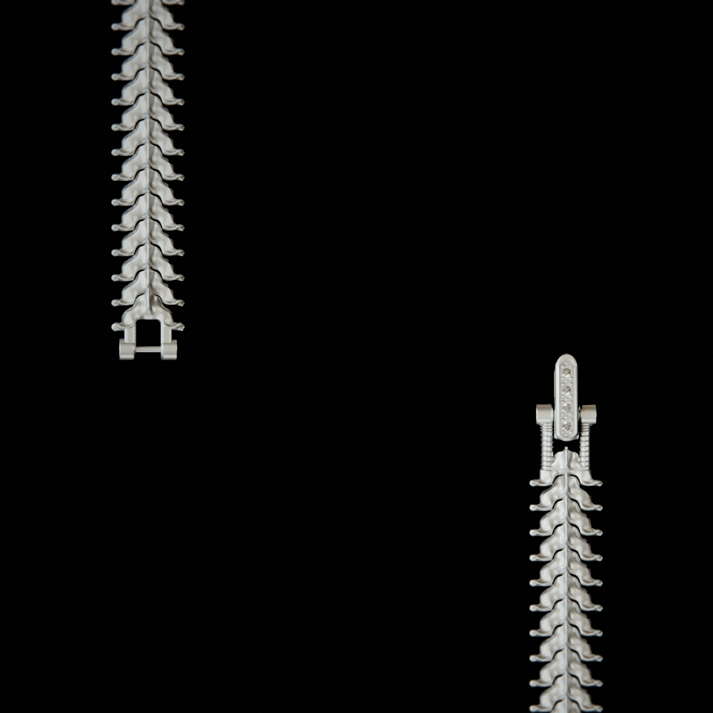 White Gold - SPINALE BRACELET | SMALL 8MM 18K GOLD