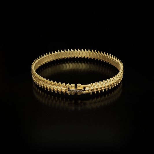 Yellow Gold - SPINALE BRACELET | SMALL 8MM 18K GOLD