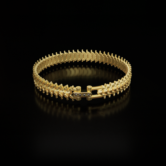 Yellow Gold - SPINALE BRACELET | MID 10MM 18K GOLD