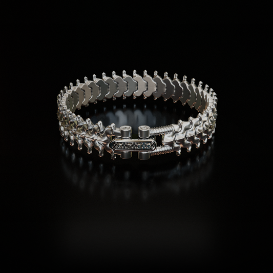 SPINALE BRACELET | LARGE 16MM STERLING SILVER