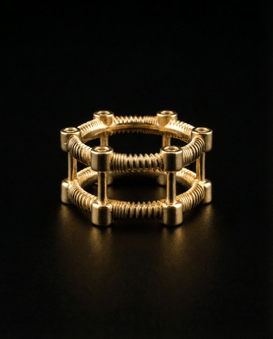 SPINALE RING | FERRAMENTA DUO 18K GOLD