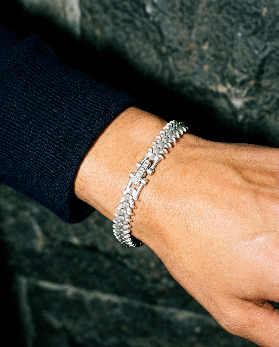 SPINALE BRACELET | SMALL 8MM STERLING SILVER