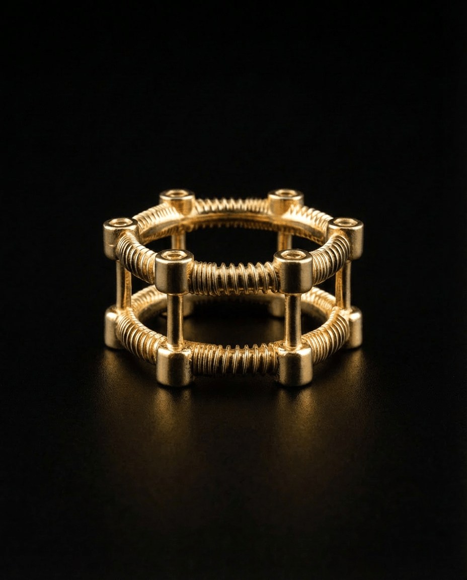 18K GOLD FERRAMENTA DUO RING